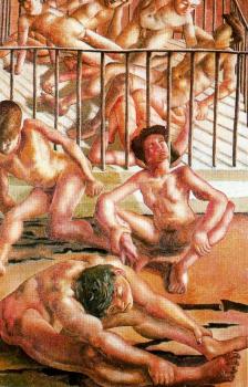 斯坦利 斯賓塞 Sunbathers at Odney 斯坦利 斯賓塞 Sunbathers at Odney